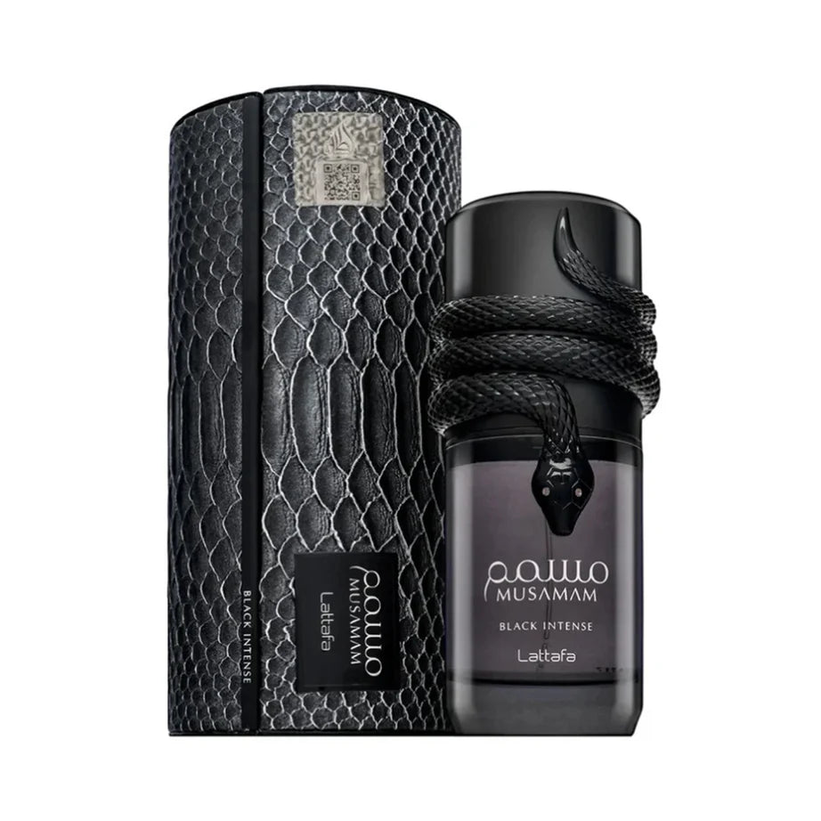 Musamam Black Intense مسمم بلاك انتنس من لطافة (100مل رجالي)