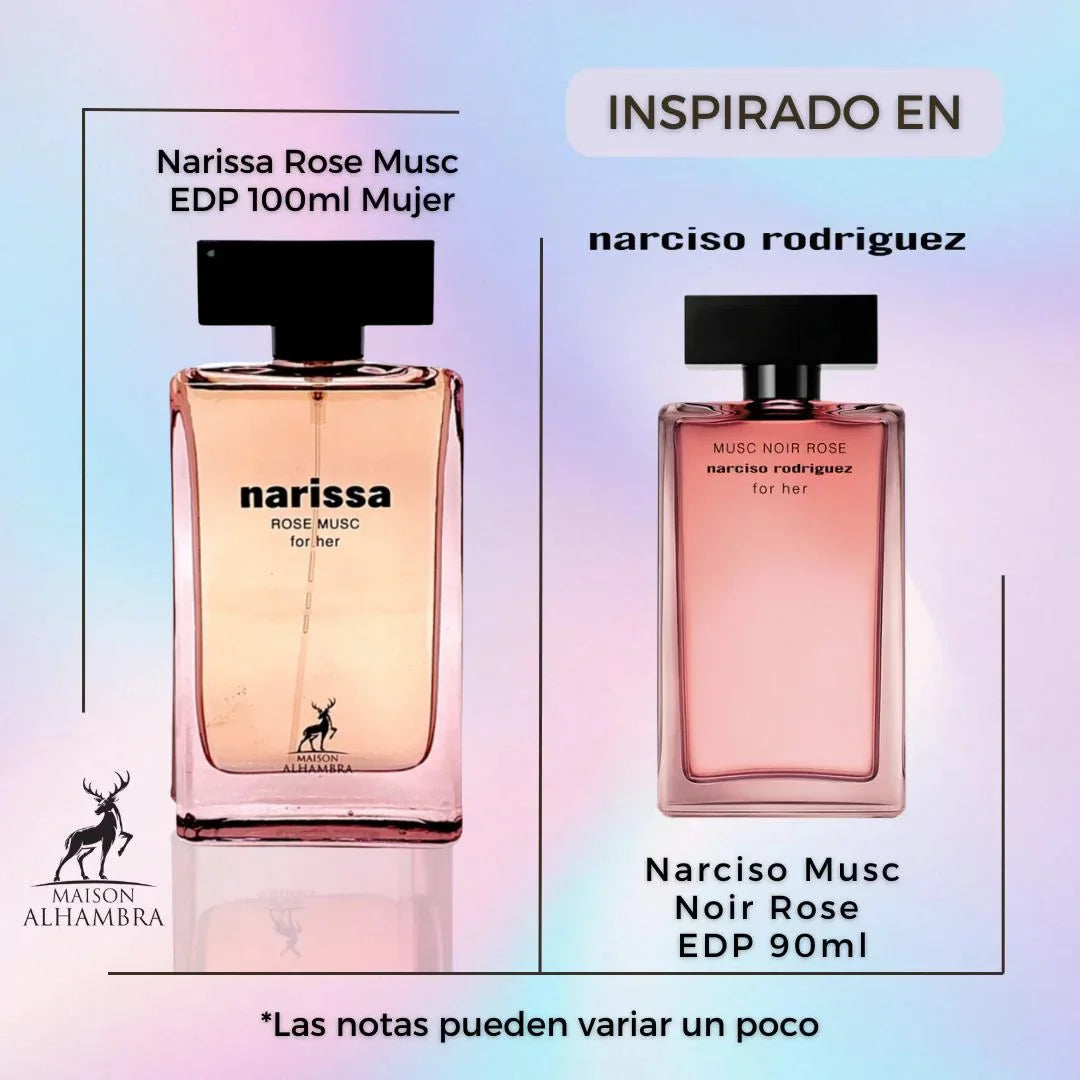 Narissa Rose Musc بديل Musc Noir Rose For Her Narciso Rodriguez