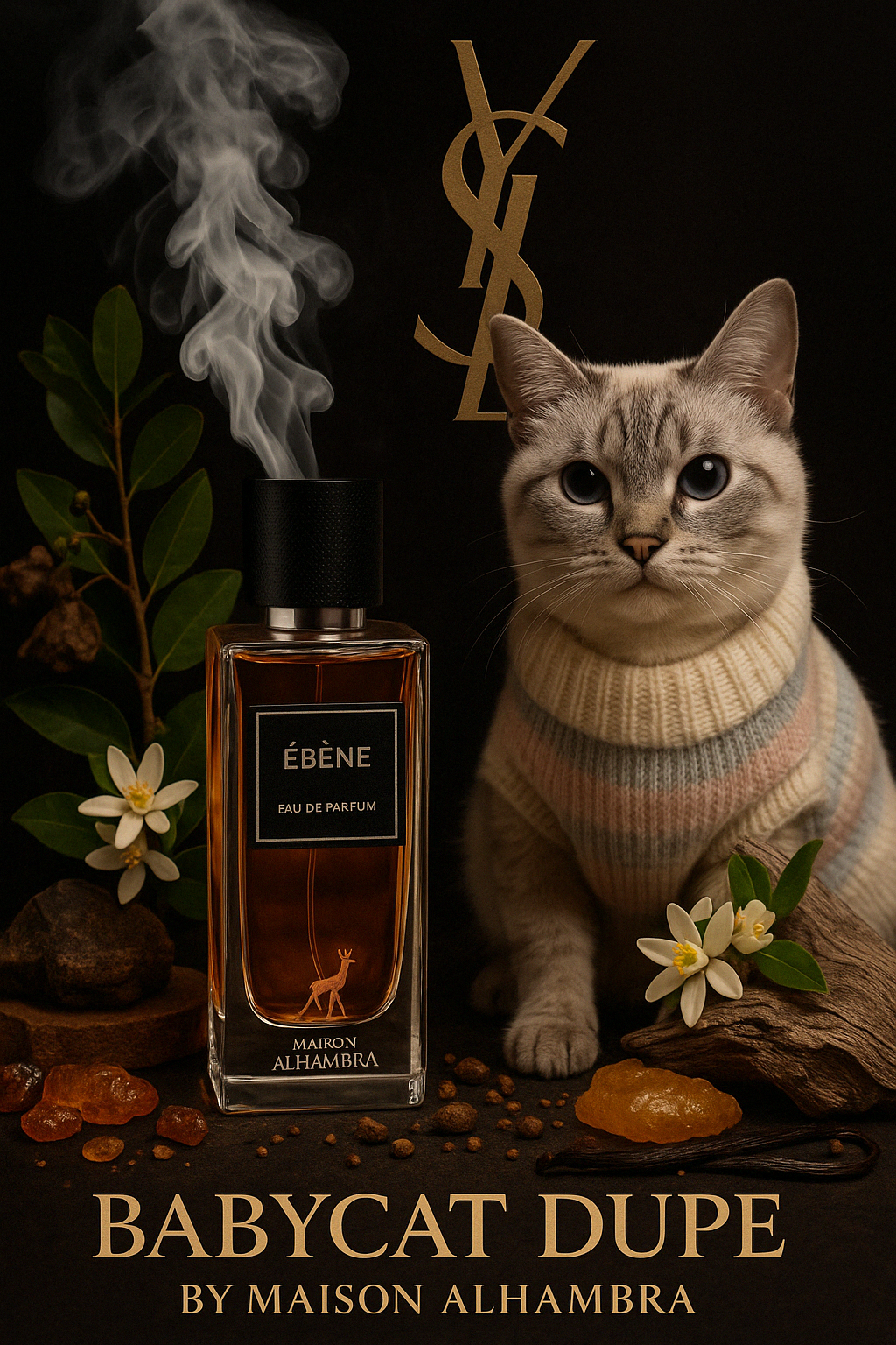 EBENE MAISON ALHAMBRA 100ML EDP (Inspired By BABYCAT YSL)