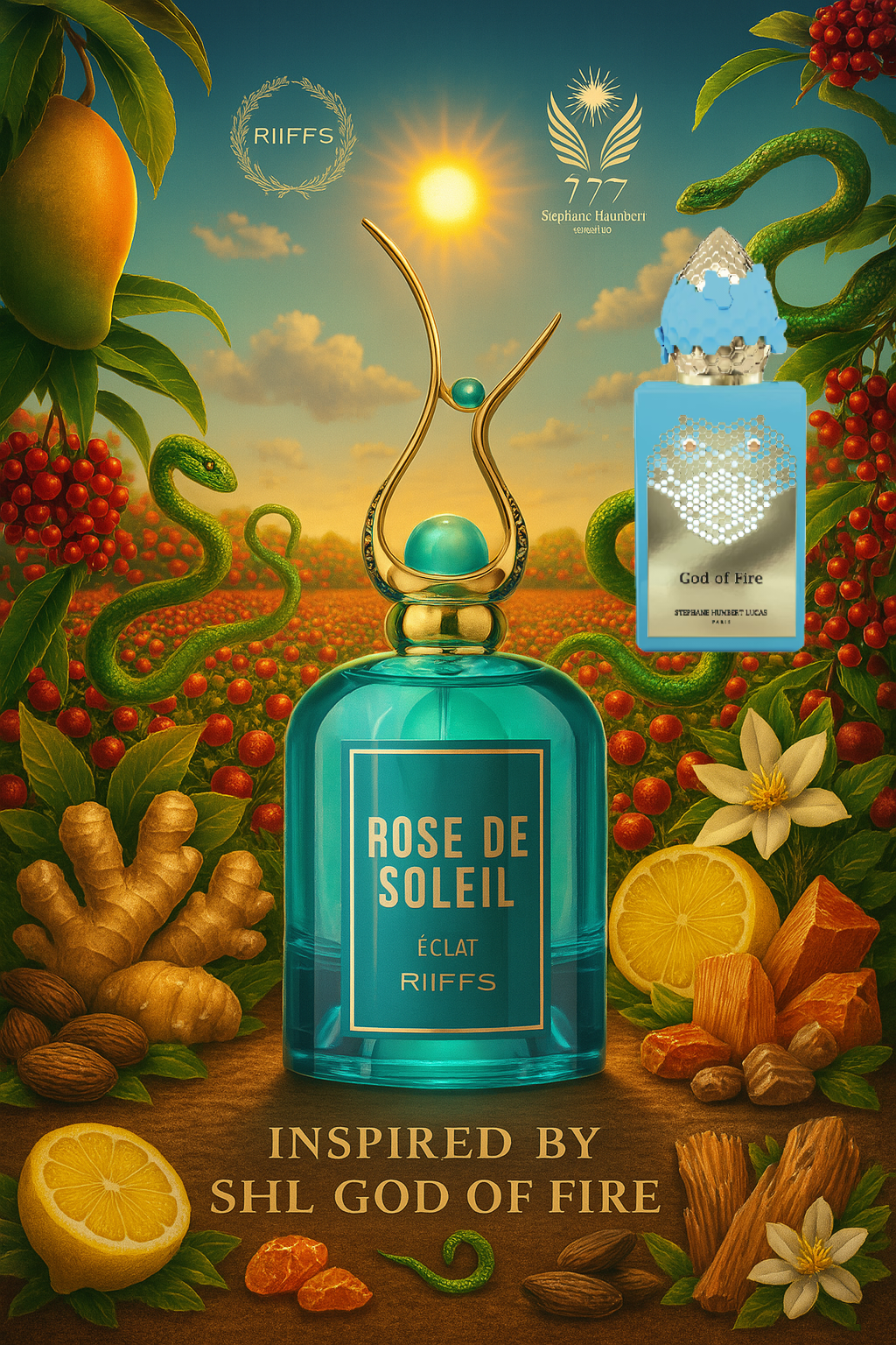 Rose de Soleil Éclat بديل God of Fire (100مل للجنسين)