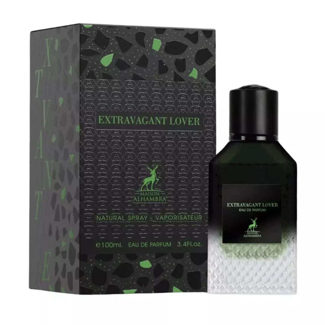 EXTRAVAGANT LOVE 100ML EDP MAISON ALHAMBRA (Inspired By Born in Roma Green Stravaganza)