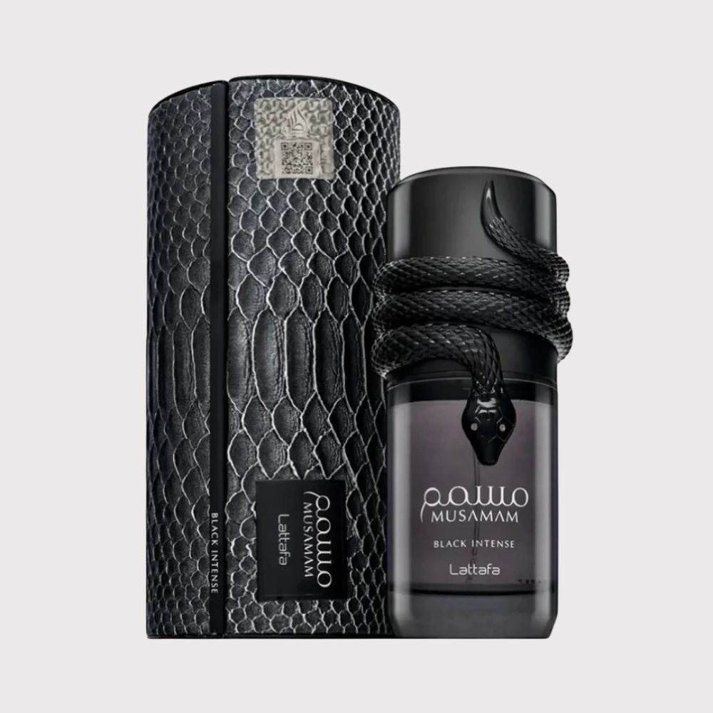 Musamam Black Intense مسمم بلاك انتنس من لطافة (100مل رجالي)
